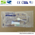 Disposable rubber tube for infusion set